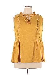 Terra & Sky Sleeveless Blouse