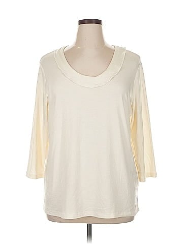 Notations 3/4 Sleeve Top (view 1)