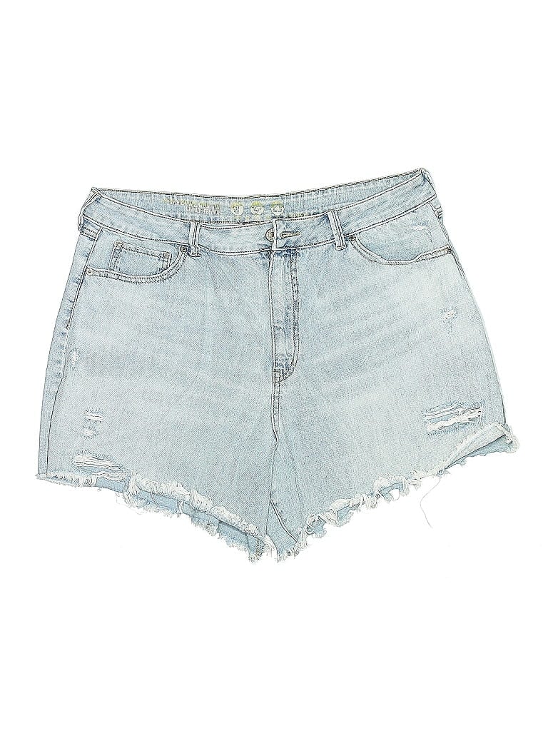 Pre-owned Rewash Denim Shorts In Blue