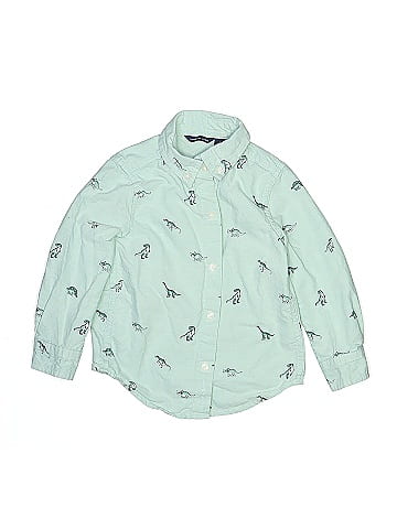 Janie and Jack Long Sleeve Button-Down Shirt (view 1)