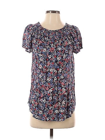 Liz Claiborne Short Sleeve Blouse (view 1)