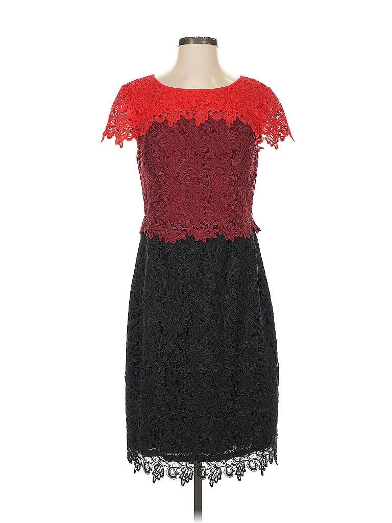 Antonio Melani Red Cocktail Dress Size 4 - photo 1