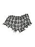 Volcom 100% Viscose Paisley Black Shorts Size 12 - photo 2