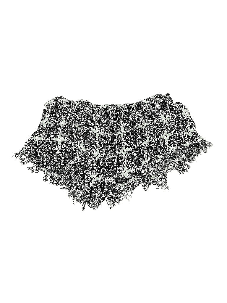 Volcom 100% Viscose Paisley Black Shorts Size 12 - photo 1