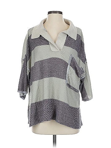 Easel 3/4 Sleeve Button-Down Shirt (view 1)