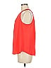Ann Taylor LOFT Outlet 100% Polyester Orange Sleeveless Blouse Size M - photo 5