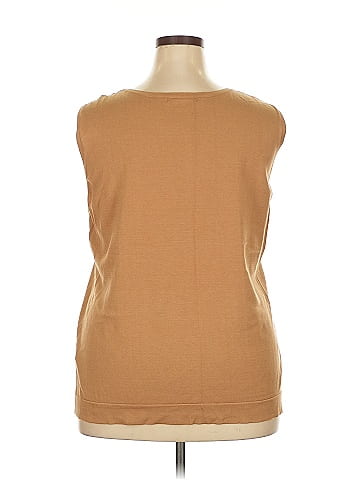August Silk Sweater Vest (view 2)