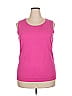 August Silk Pink Sweater Vest Size 2X - photo 1