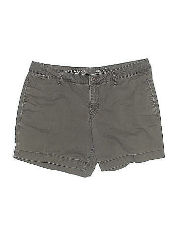 SONOMA life + style Khaki Shorts (view 1)