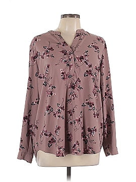 Hilary Radley Long Sleeve Blouse