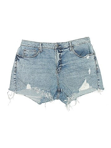 a.n.a. A New Approach Denim Shorts (view 1)