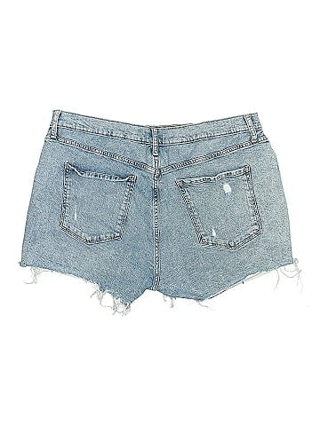 a.n.a. A New Approach Denim Shorts (view 2)