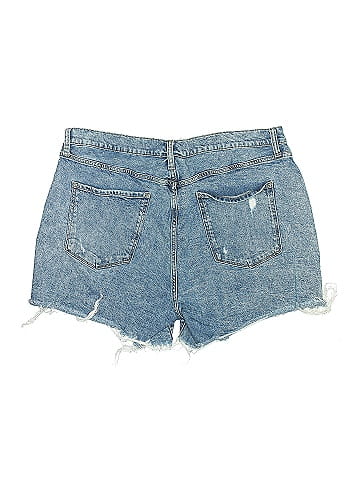 a.n.a. A New Approach Denim Shorts (view 2)
