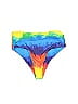 Zaful Tie-dye Blue Swimsuit Bottoms Size 12 - photo 1