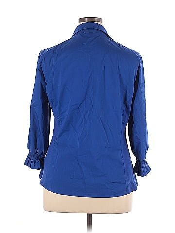 Zac & Rachel 3/4 Sleeve Button-Down Shirt (view 2)