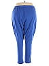 Woman Within Solid Blue Active Pants Size 30 - photo 2