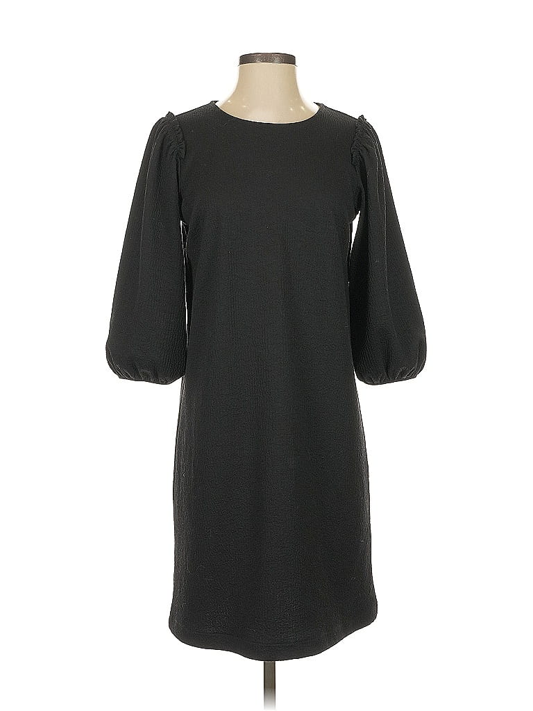 Pre-owned Ann Taylor Casual Dress In Black