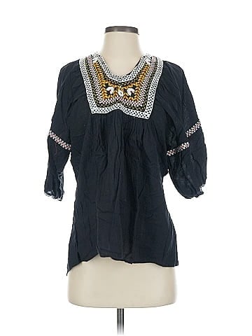 Max Studio 3/4 Sleeve Blouse (view 1)