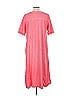LOGO by Lori Goldstein Pink Casual Dress Size L - photo 2