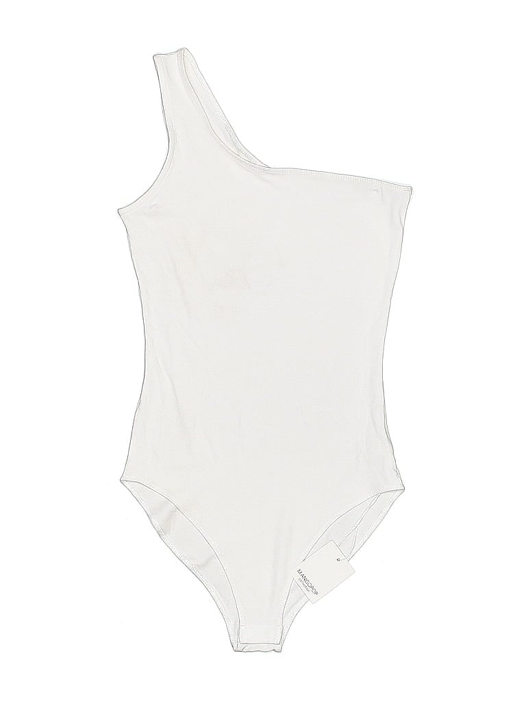 Click to view more detailed imagery on our partner's website Pre-owned Mangopop Collection Bodysuit In White
