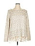 Avenue Ivory Long Sleeve Top Size 14 - photo 1