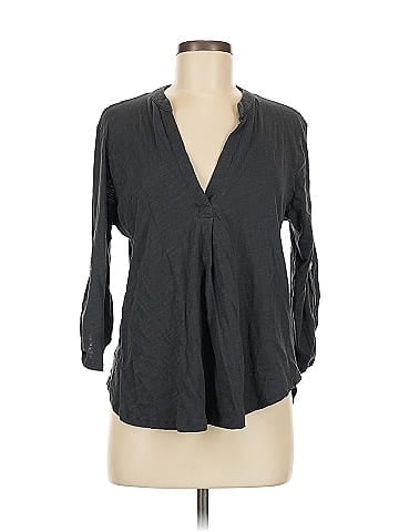 All in Favor 3/4 Sleeve Blouse (view 1)