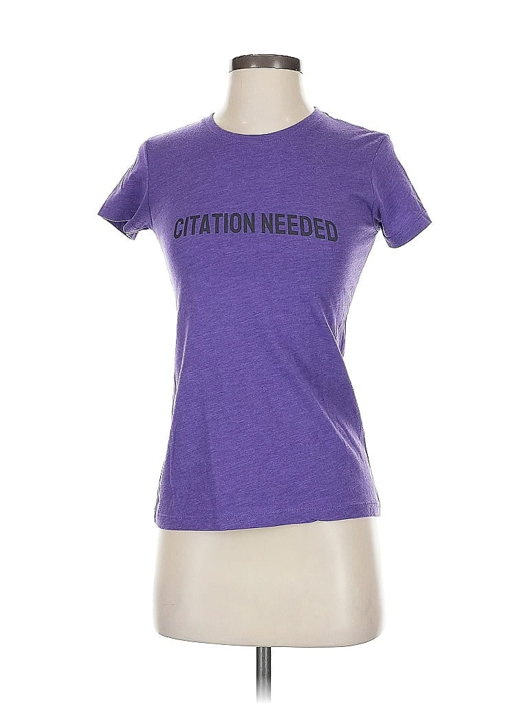 Next Level Apparel Purple Active T-Shirt Size S - photo 1