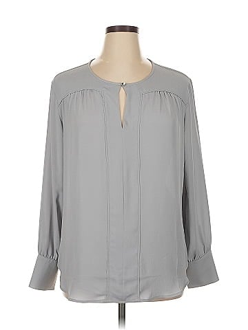 Ann Taylor Long Sleeve Blouse (view 1)