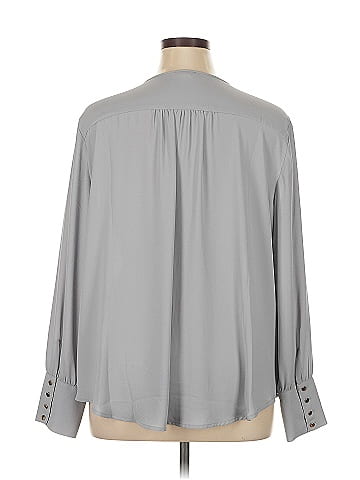 Ann Taylor Long Sleeve Blouse (view 2)