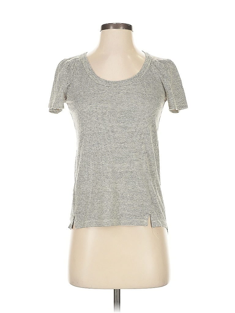 Lou & Grey for LOFT Gray Short Sleeve Top Size XS - photo 1