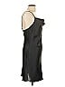 Bebe 100% Polyester Solid Black Cocktail Dress Size L - photo 4