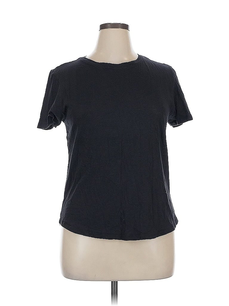 Pre-owned Antonio Melani Short Sleeve T-shirt In Black