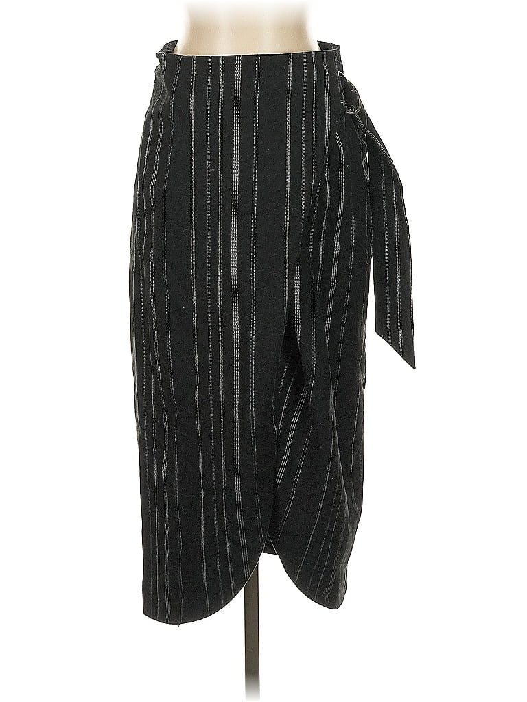 Pre-owned Leith Formal Skirt In Black