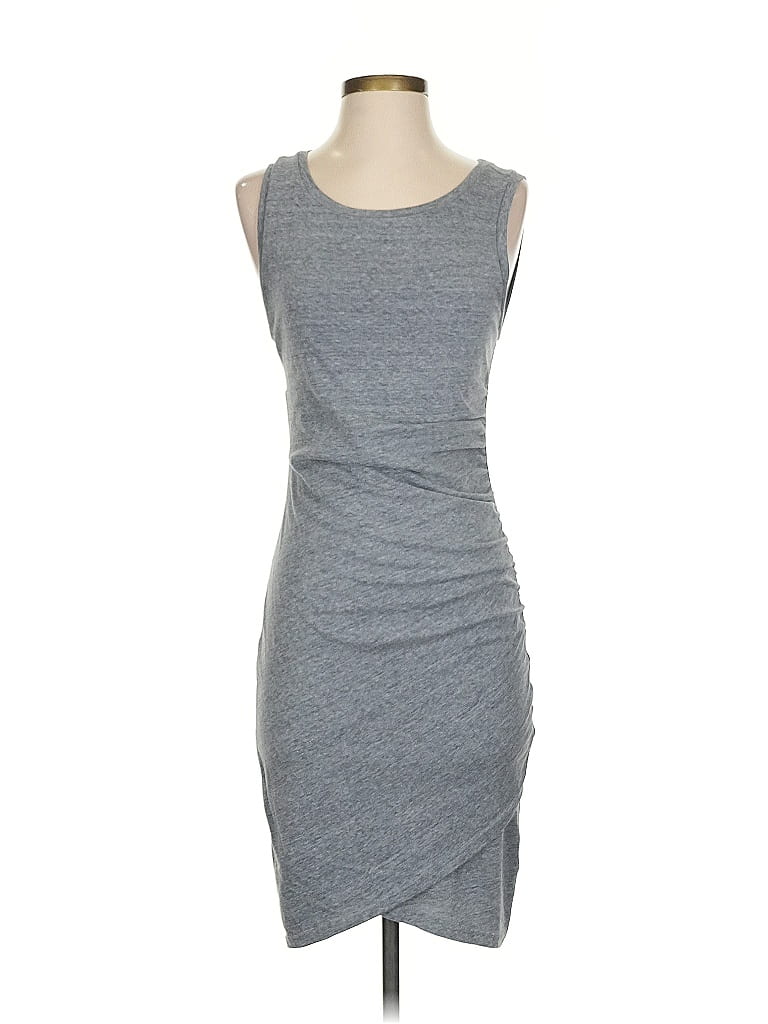 Pre-owned Leith Casual Dress In Gray