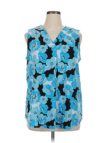 Anne Klein Sleeveless Blouse (view 1)