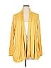 LOGO by Lori Goldstein Yellow Cardigan Size XL - photo 1