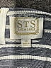 Sail to Sable Stripes Gray Casual Dress Size XS - photo 7