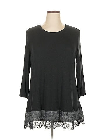 LOGO by Lori Goldstein 3/4 Sleeve T-Shirt (view 1)