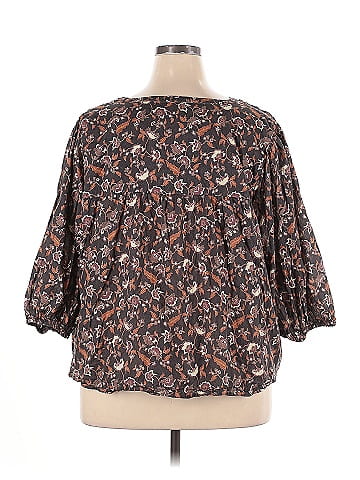 ABLE 3/4 Sleeve Blouse (view 2)