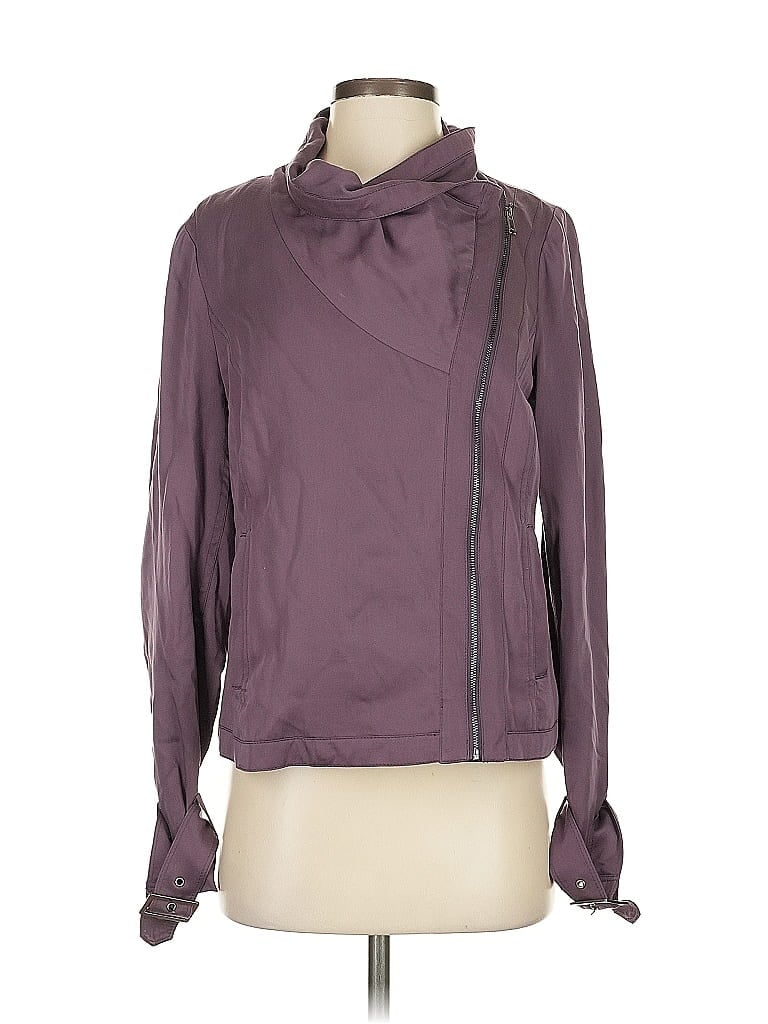 Pre-owned E3 By Etcetera Jacket In Purple