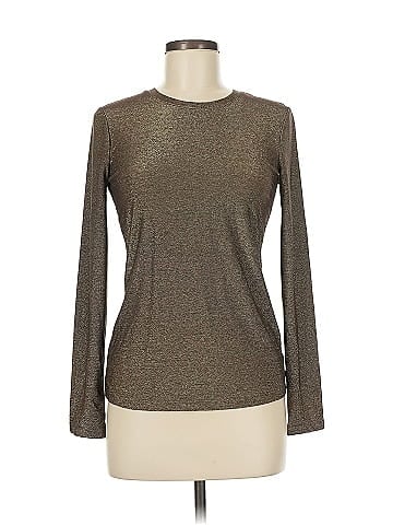 Three Dots Long Sleeve Top (view 1)