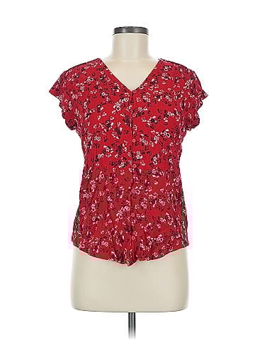 Liz Claiborne Short Sleeve Blouse (view 1)