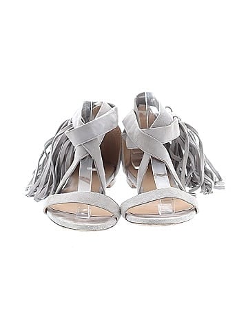 Chloé Suede Tassel Sandals (view 2)