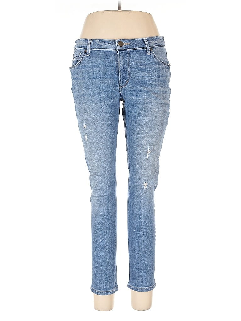 Pre-owned Ann Taylor Loft Jeans In Blue
