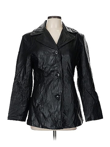 Wilsons Leather Maxima Classic Black Leather Jacket Style (view 1)