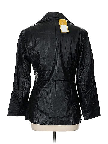 Wilsons Leather Maxima Classic Black Leather Jacket Style (view 2)