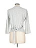 Code x Mode Silver 3/4 Sleeve T-Shirt Size L - photo 2