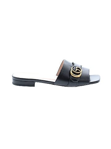 Gucci GG Marmont Slide Sandals (view 1)