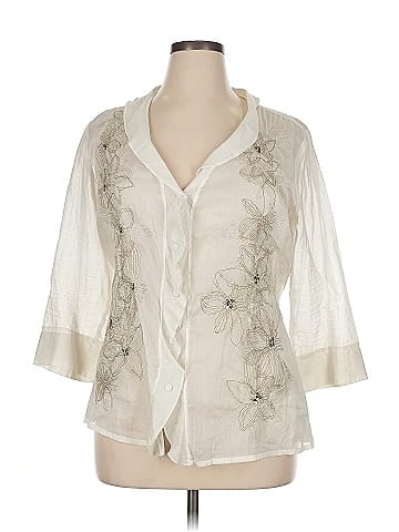 Zozo 3/4 Sleeve Blouse (view 1)