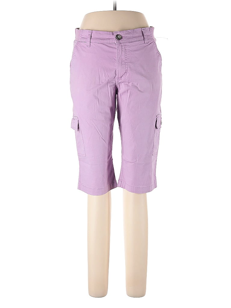 Pre-owned Lee Cargo Pants In Purple
